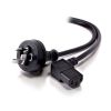 Alogic MF-3PC13RT-03 3m 3 Pin Aus Male to Right Angle IEC C13 Female Power Cable