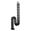 Brateck CC10-1-B Quad Entry Vertebrae Cable Management Spine Material.Steel,ABS, Black