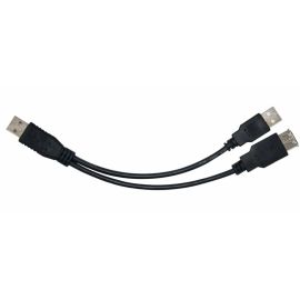 Image for Astrotek AT-USB-AM-AMAF USB 2.0 Y Splitter Cable 30cm Type A Male to Type A Male &Type A Female
