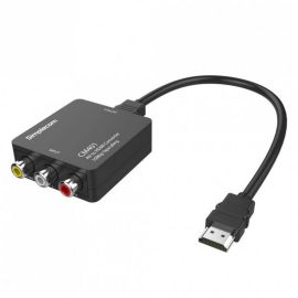 Image for Simplecom CM401 Composite AV CVBS 3RCA to HDMI Video Converter 1080p Upscaling