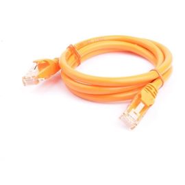 Image for 8ware Cat6a 1.5m RJ45 to RJ45 Ethernet Cable 10Gbps - Orange
