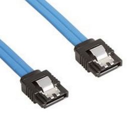 Image for Astrotek AT-SATA3-180D SATA 3.0 Data Cable 50cm Male to Male 180 to 180 Degree Metal Lock Blue