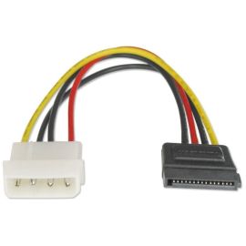 Image for Astrotek AT-SATA-PWR SATA Power Cable 15cm 4 pins Male to 15 pins Female 18AWG RoHS