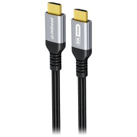Image for mbeat Tough Link 1.5m HDMI to HDMI Cable 48Gbps 8K - Space Grey