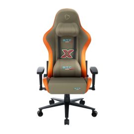 Image for ONEX STC-X-A-SGO STC X Alcantara Gaming and Office Chair, Sian Green/Orange