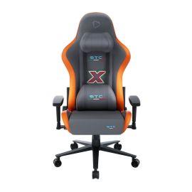 Image for ONEX STC-X-A-VGO STC X Alcantara Gaming and Office Chair, Volcanic Ash Grey/Orange