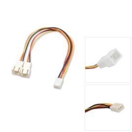 Image for Astrotek AT-FAN-3PIN Fan Power Cable 20cm - 2x3pin Male to 3 pins Female For Computer Case