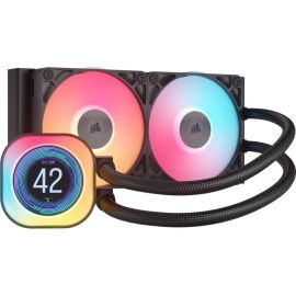 Image for Corsair iCUE LINK TITAN 240 RX LCD Black Liquid ARGB CPU Cooler