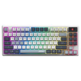 Image for MSI FORGE GK600 TKL Wireless SKY Mechanical RGB Gaming Keyboard