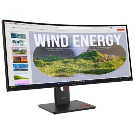 Image for Lenovo ThinkVision T34WD-40 34" 120Hz WQHD Curved Monitor