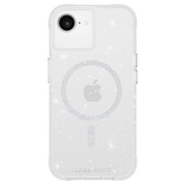 Image for Case-Mate Twinkle MagSafe Case for iPhone 17e/16e/15/14/13 - Twilight Silver