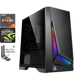 Image for ATG 5500-16G1S2H-3060-WO RTX 3060 ARGB Desktop Gaming PC, AMD Ryzen 5 CPU, 16GB RAM/1TB SSD/2TB HDD/W11H