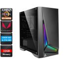 Image for ATG 5600G-32G2T-DP301M-W11H AMD Ryzen 5 5600G Gaming PC Office Desktop, 32GB RAM/240GB SSD/2TB HDD/W11 Home