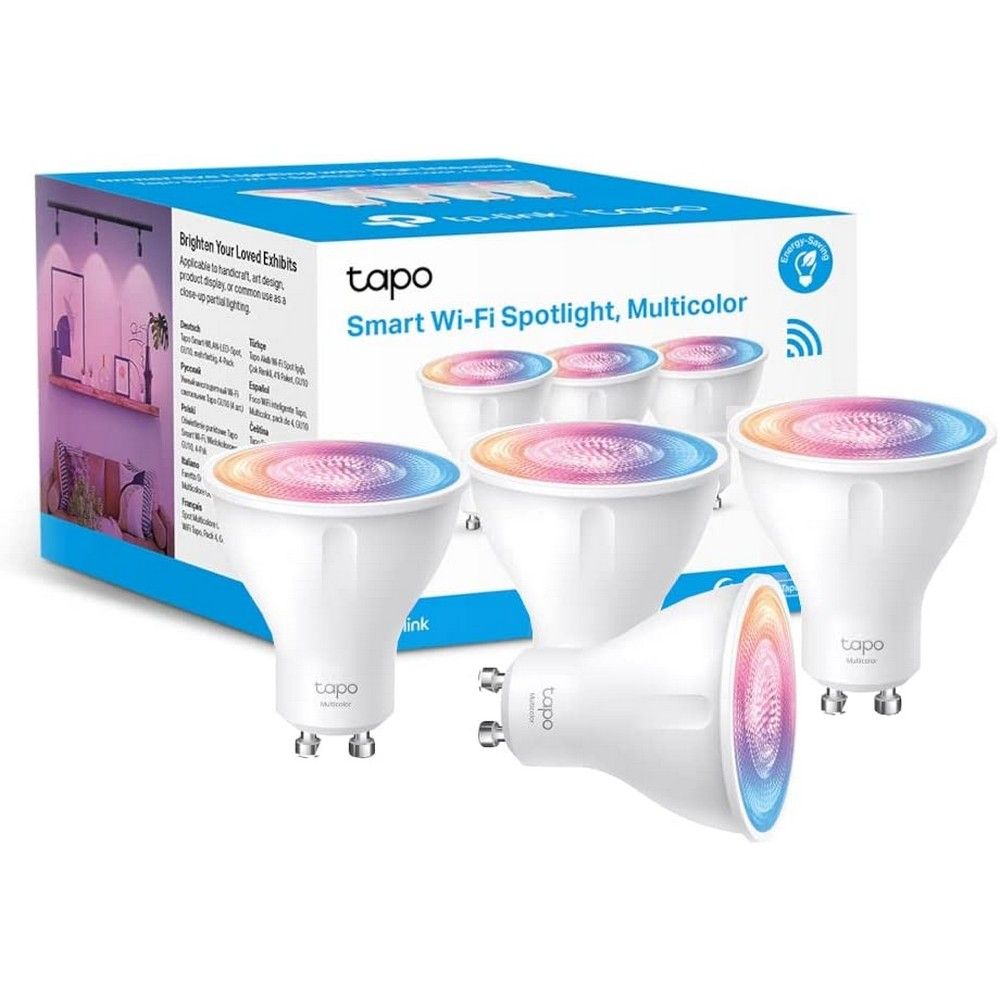 TP-Link Tapo L630(4-pack) Tapo L630 4-Pack Smart Wi-Fi Spotlight,  Multicolour, GU10 Lamp Base -  Premier Online I.T. Solution  Provider