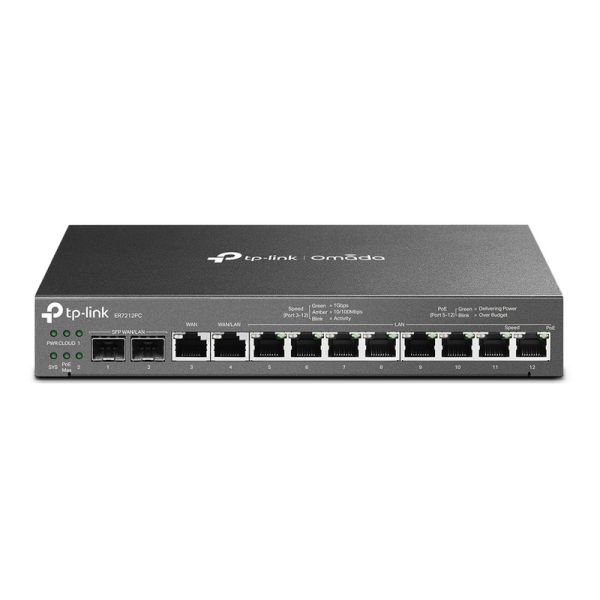7212p Router TP-Link ER7212PC Omada Gigabit VPN Router with PoE+ Ports and ...